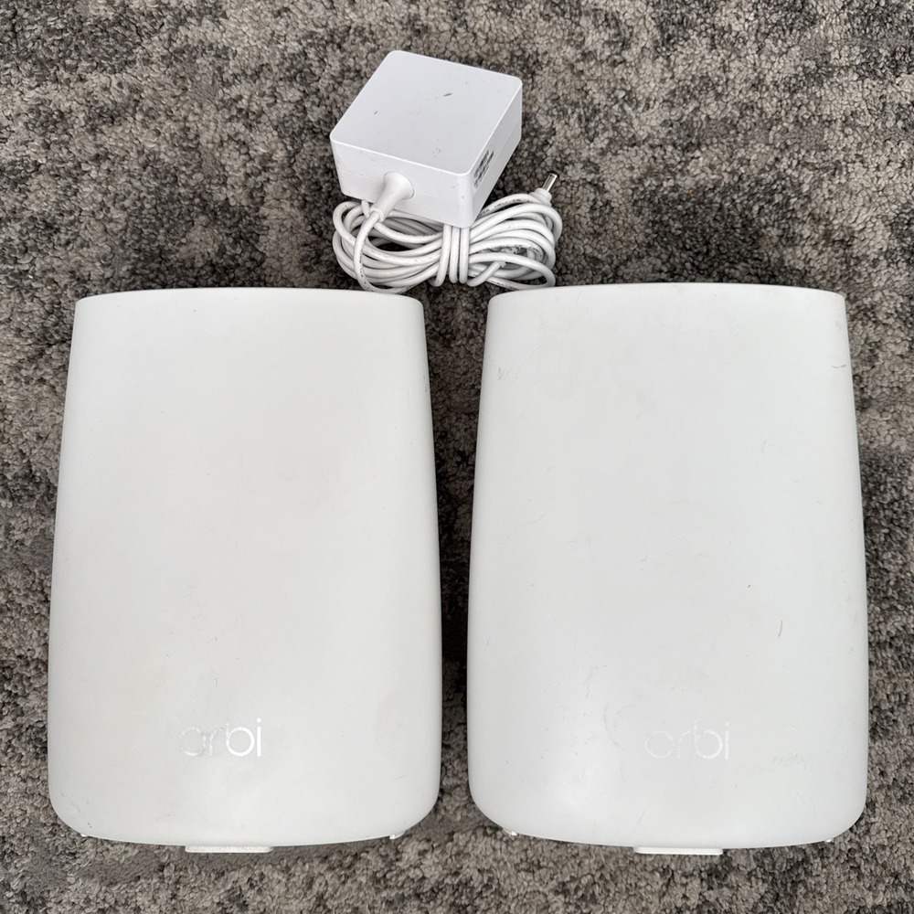2 Orbi RBR50v2 & RBR50v2 Router Bundle and 1‎ Power Supplie Factory Reset
